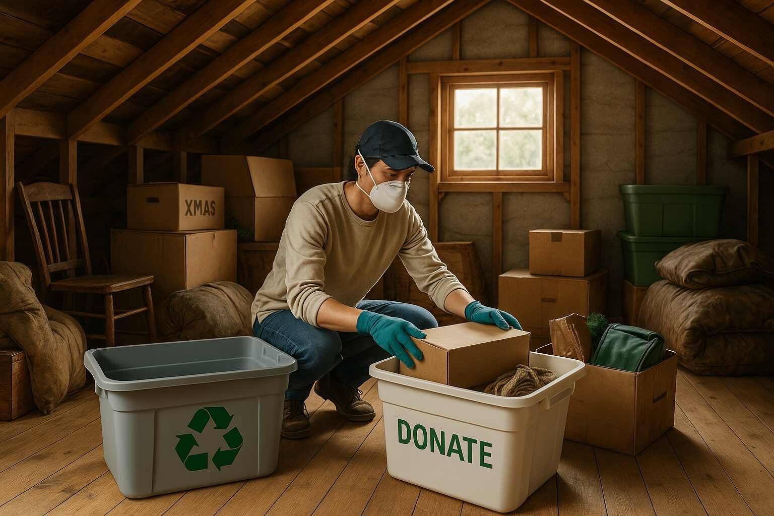 Featured image for blog post: How to Clean Your Attic - From Junk to Rodents