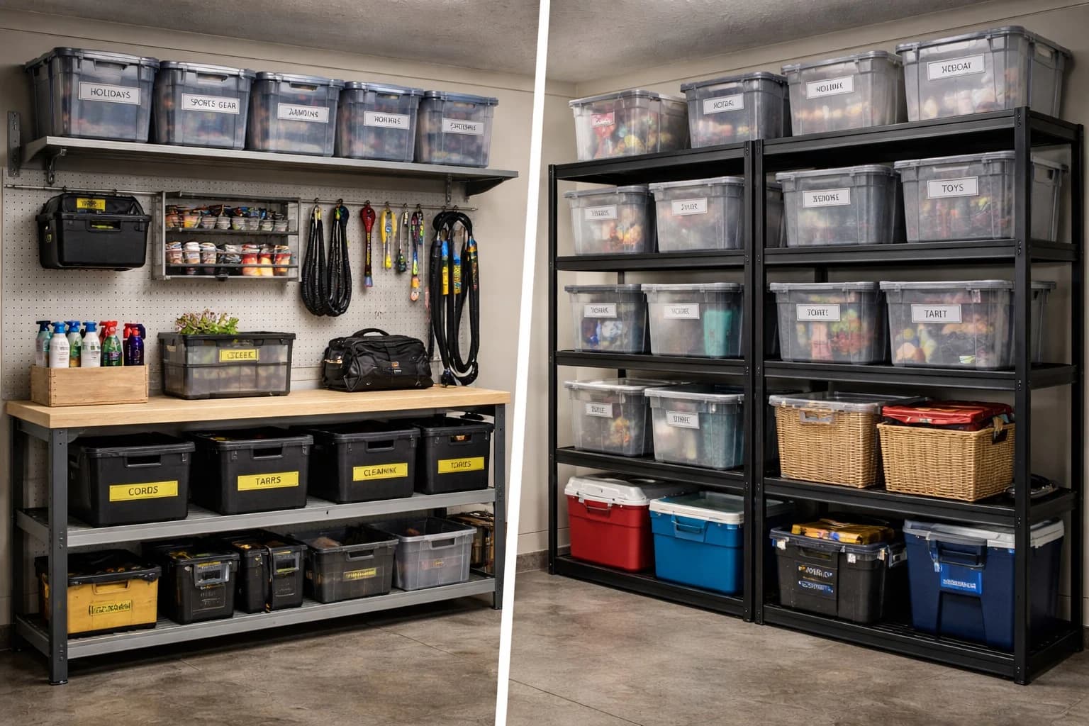 Bin, Label & Visibility Storage Bin, Label & Visibility Storage